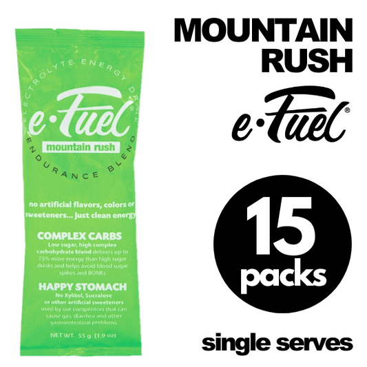 Mountain Rush e-Fuel Single Serve Packets (15)